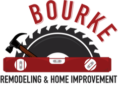 Bourke Remodeling & Home Improvement logo and link to Home